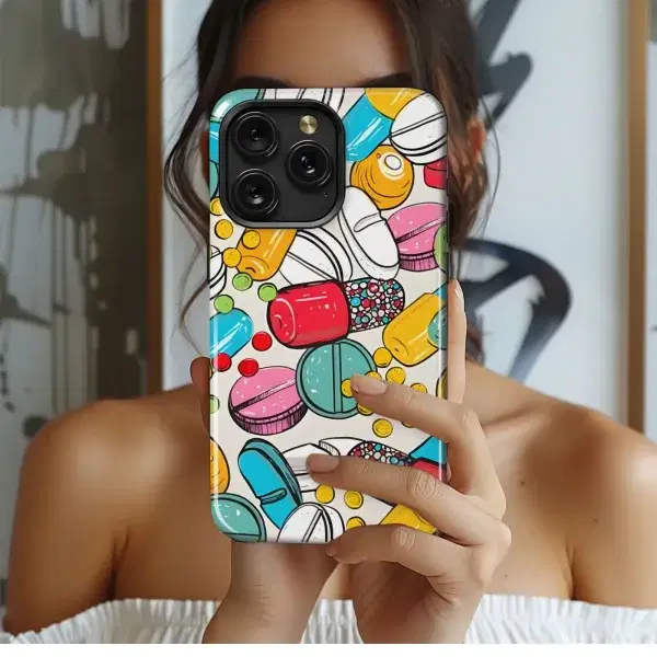 Whimsical Stacked Dreams 
 Phone Case iPhone Samsung Cover Pixel 4858 - Image 1