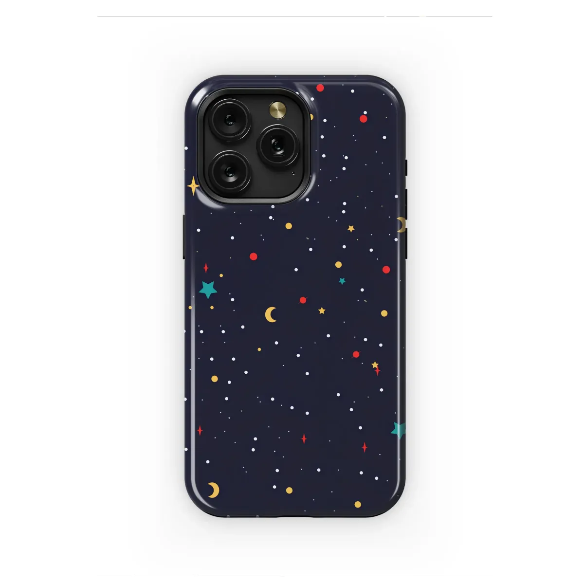 Whimsical Stardust Galaxy Pattern Art Phone Case iPhone Samsung Cover Pixel 7858 - Image 1