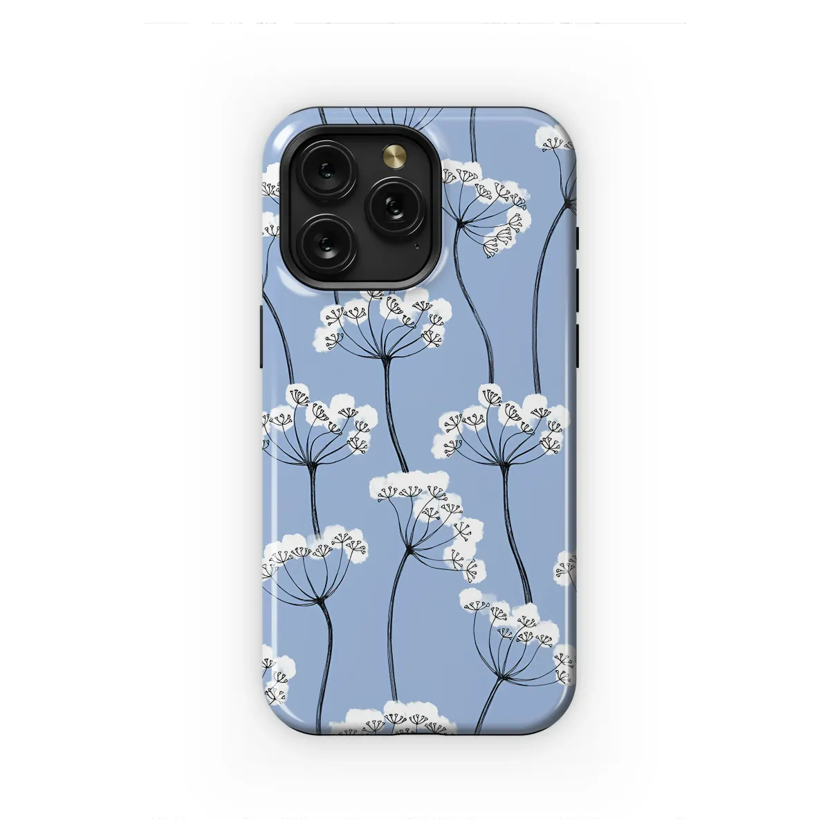 Whispering Meadow Queen Annes Lace Phone Case iPhone Samsung Cover Pixel 7084 - Image 1