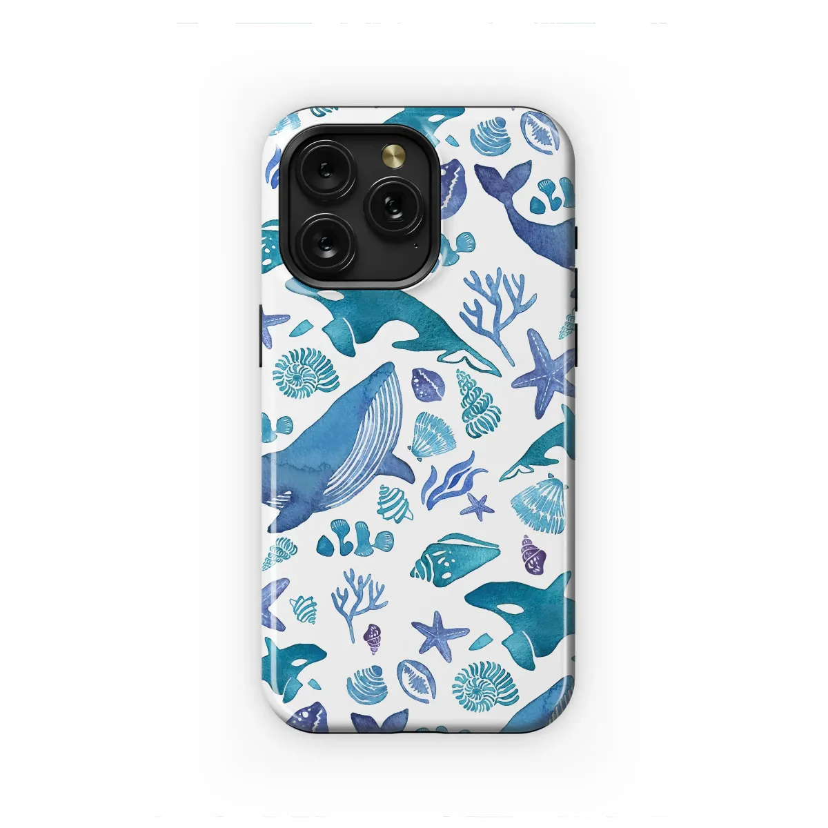 Whispers from the Deep Blue Sea Phone Case iPhone Samsung Cover Pixel 6685 - Image 1