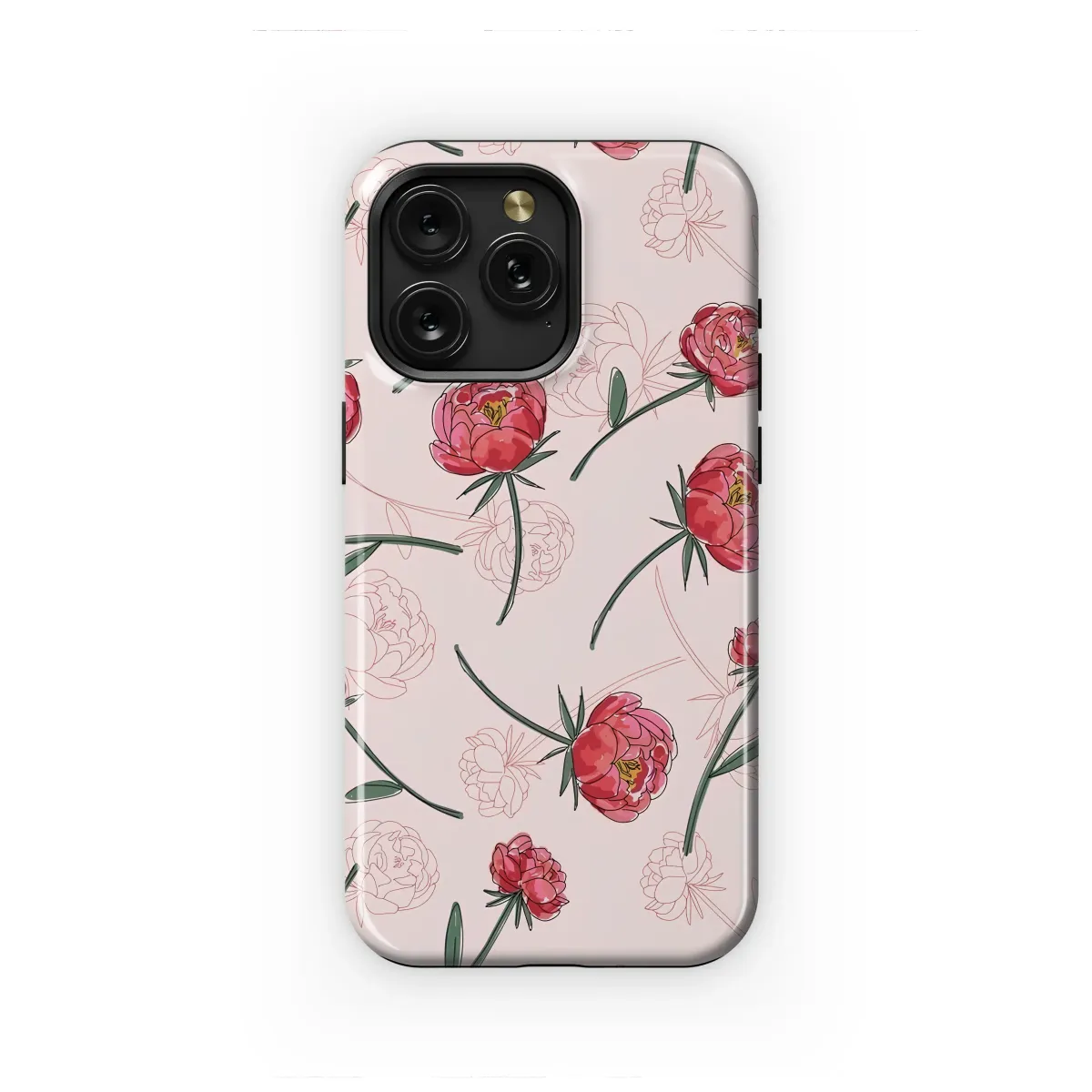 Whispers of a Peony Garden Phone Case iPhone Samsung Cover Pixel 6475 - Image 1