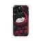 White Cat Red Roses Phone Case iPhone Samsung Cover Pixel 3642 - Image 1