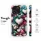 White Heart Graffiti Phone Case iPhone Samsung Cover Pixel 3157 - Image 6