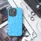 White Heart on Blue Phone Case iPhone Samsung Cover Pixel 3181 - Image 3