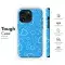 White Heart on Blue Phone Case iPhone Samsung Cover Pixel 3181 - Image 6
