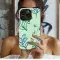 White leaf green floral Phone Case iPhone Samsung Cover Pixel 3578 - Image 2