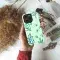 White leaf green floral Phone Case iPhone Samsung Cover Pixel 3578 - Image 4