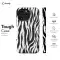 White Tiger Print Stripes Phone Case iPhone Samsung Cover Pixel 1296 - Image 5