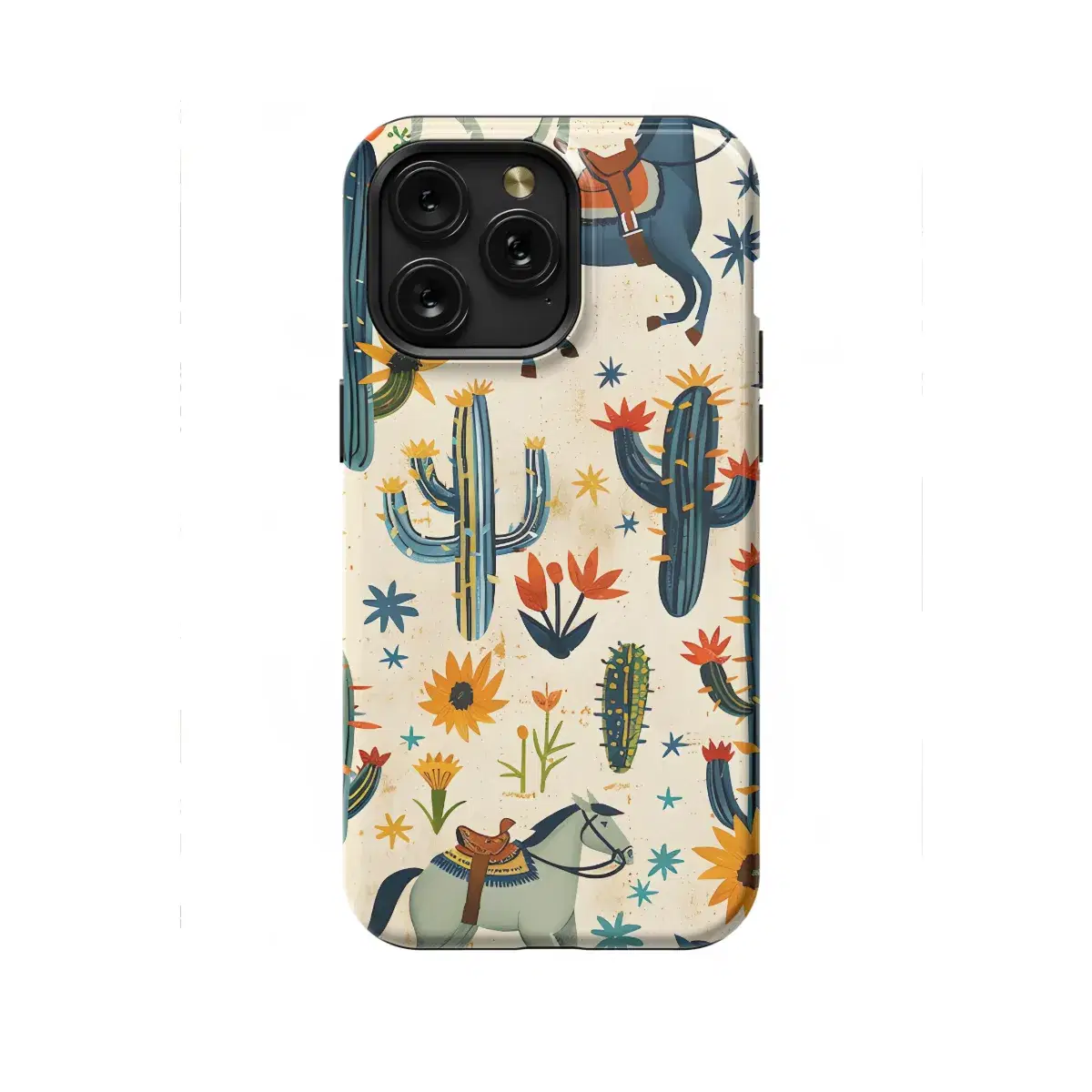 Wild Cowboy Western Phone Case iPhone Samsung Cover Pixel 1094 - Image 1