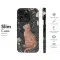 William Morris Inspired Ocicat Cat and Moon Phone Case iPhone Samsung Cover Pixel 3641 - Image 7