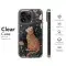 William Morris Inspired Ocicat Cat and Moon Phone Case iPhone Samsung Cover Pixel 3641 - Image 8