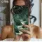 Winter Nature Celestial Snowing Sky Green Trees Phone Case iPhone Samsung Cover Pixel 1737 - Image 2