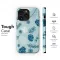 Winter Pinecone Botanical Phone Case, Blue Snowflake Pattern Cover Phone Case iPhone Samsung Cover Pixel 8151 - Image 6