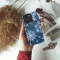 Winter Snowflake Pattern Phone Case Blue Holiday Design Phone Case iPhone Samsung Cover Pixel 8130 - Image 4