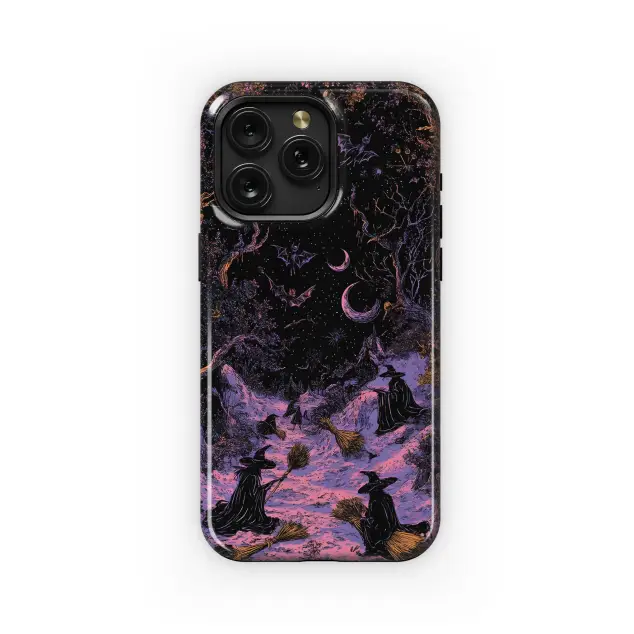 Witches' Night Flight Phone Case iPhone Samsung Cover Pixel 4094