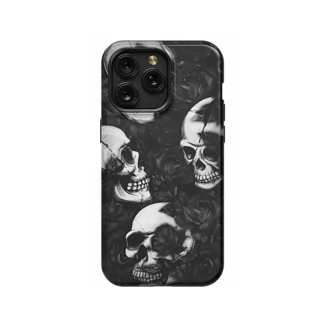 Witchy Dark Skull Phone Case iPhone Samsung Pixel & More
