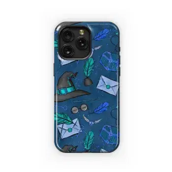 Witchy Hat Magical Feather Phone Case iPhone Samsung Cover Pixel 1772 - Image 1