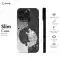 Wolf Black and White Japanese Yin and Phone Case iPhone Samsung Pixel & More - Image 6