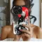 Wolfs Vigil Under a Crimson Moon Phone Case iPhone Samsung Cover Pixel 6913 - Image 2