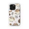 Woodland Hedgehog and Pinecone Autumn Pattern Phone Case Cover for iPhone 17 Pro Max 16 15 Plus 14 13 Mini Samsung S25 S24 Pixel 10 9 8485 - Image 1