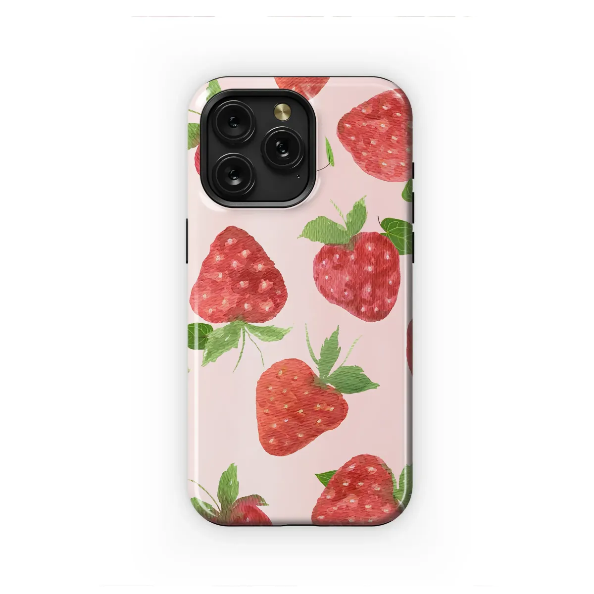 Woven Strawberry Dreams Phone Case iPhone Samsung Cover Pixel 6498 - Image 1