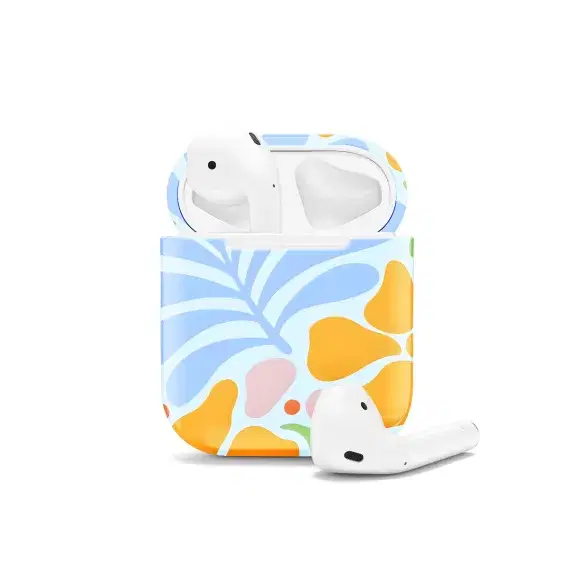 Y2K Summer Flower AirPods Case AirPods Pro AirPods Pro 2 AirPods 3 AirPods 2 Glossy 1360 - Image 1