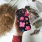 Yarn Blooms and Woven Hearts Phone Case iPhone Samsung Cover Pixel 6216 - Image 4