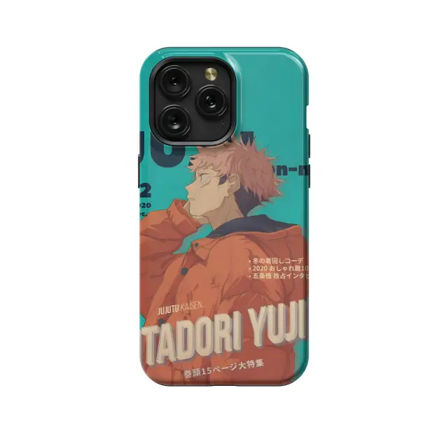 Yuji Itadori Anime Phone Case iPhone Samsung Pixel & More 74