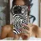 Zebra Print Phone Case iPhone Samsung Cover Pixel 2546 - Image 2